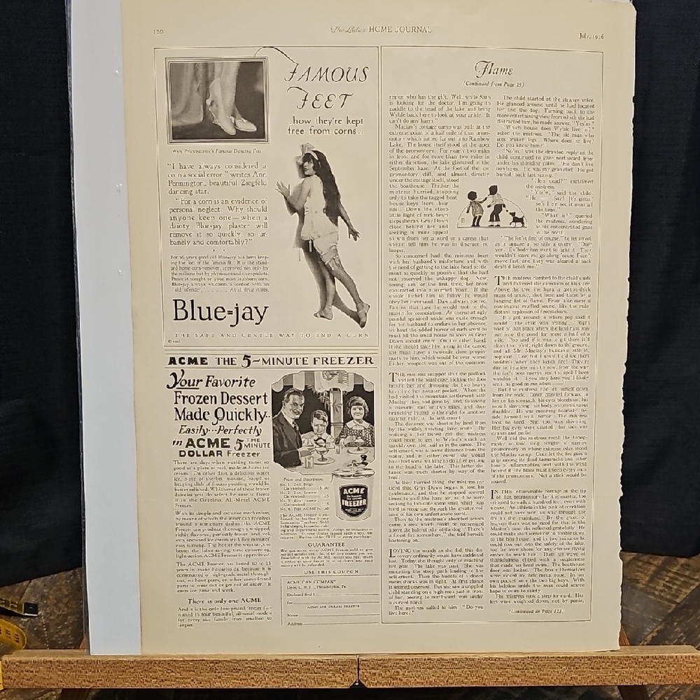 Kodak Motion Picture Camera Advertisement - Black and White - 1926 - Picture 2 of 9